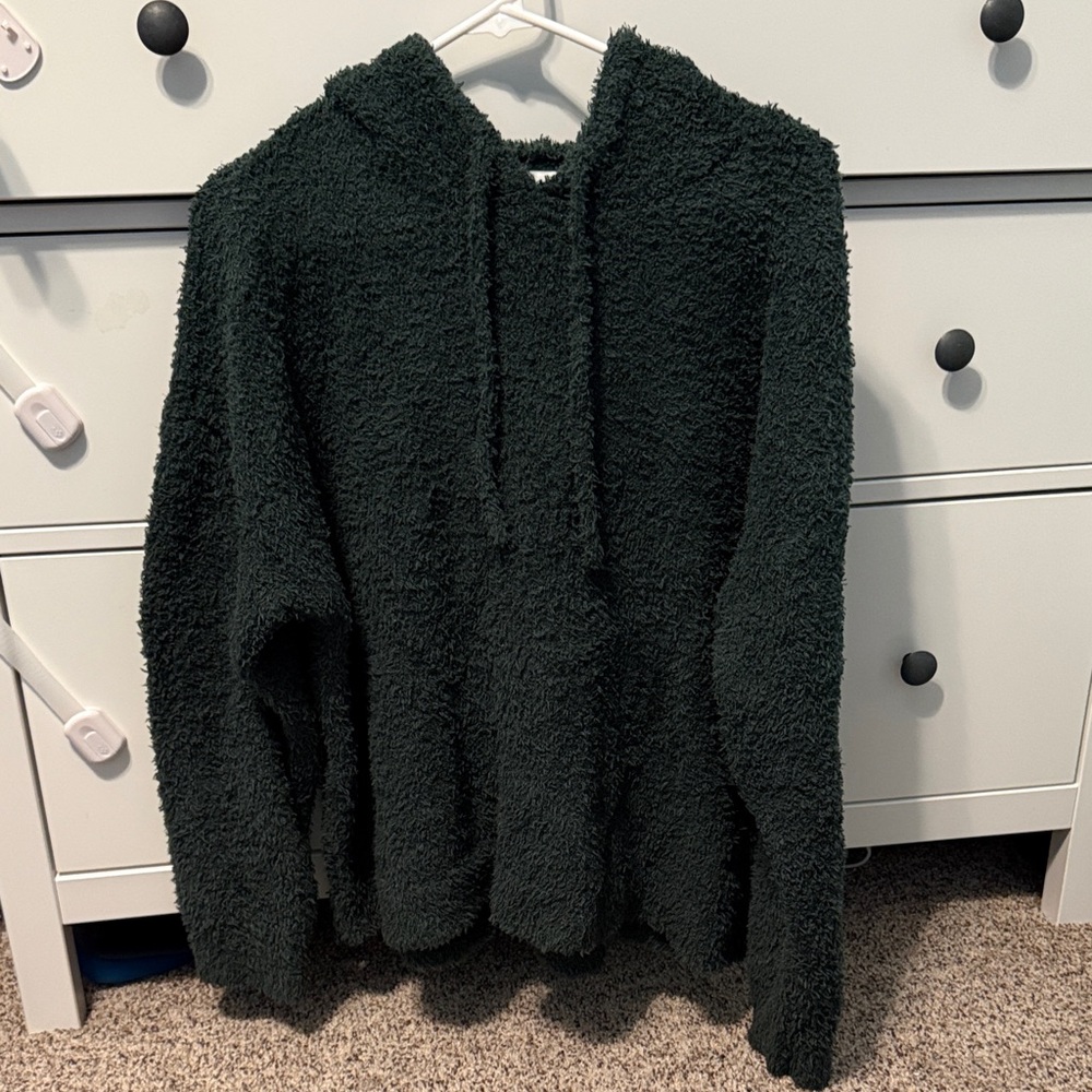 Aerie Dark Green Textured Sweater